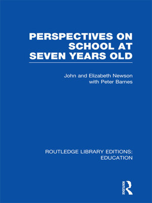 cover image of Perspectives on School at Seven Years Old